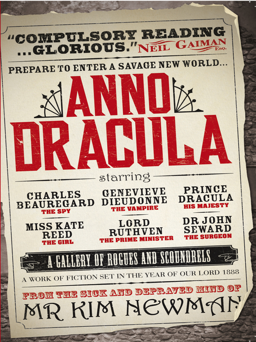 Title details for Anno Dracula by Kim Newman - Available